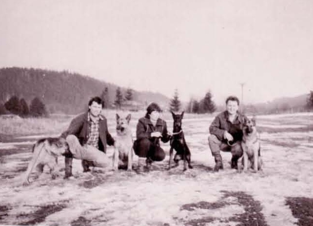 zleva: Jirka Končel, Jana Řebíková, Pavel Šusta